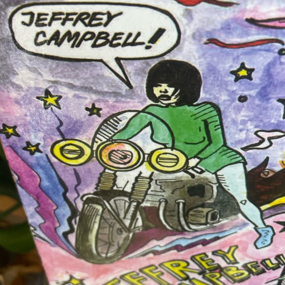 JEFFREY CAMPBELL LEGION BLACK LACE UP HEELED LEATHER BOOT BOOTIE 8 - Picture 8 of 9